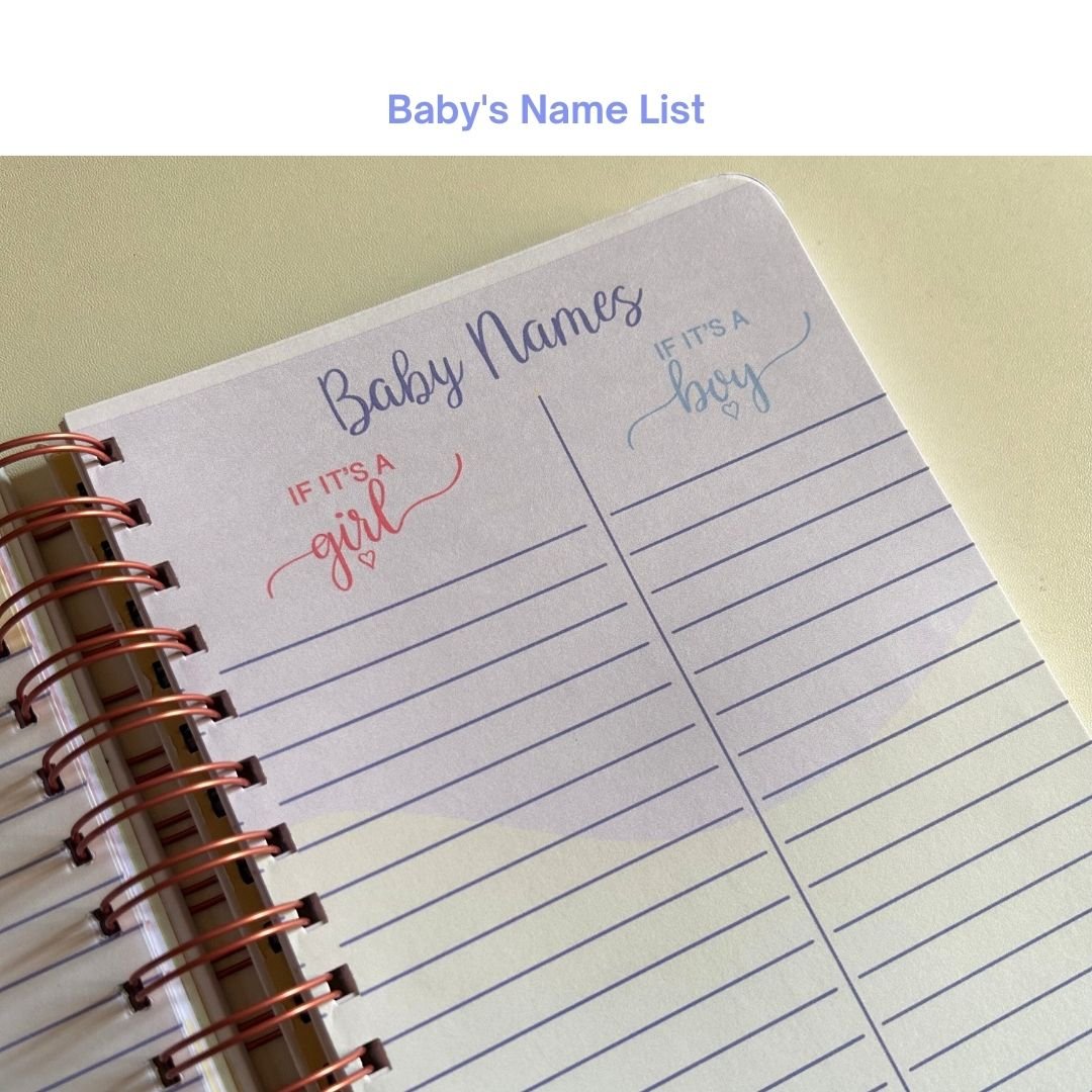 Pregnancy Journal - Aurelia | 9 Months Journal - Bop Canvases