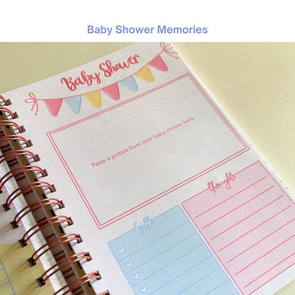 Pregnancy Journal - Liberty Blue | 9 Months Journal - Bop Canvases