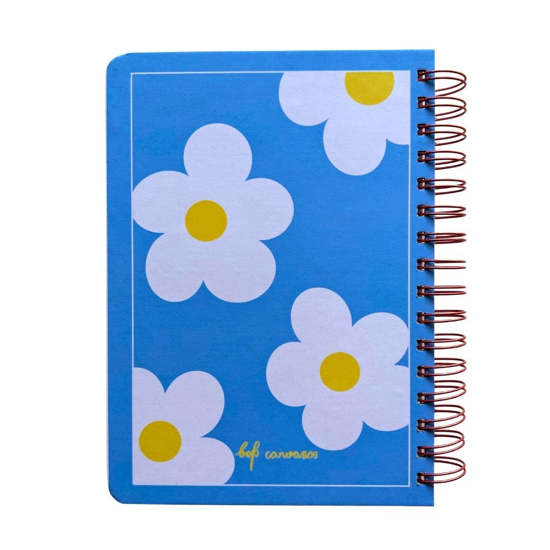 Undated Planner- Daffodil Dog - Bop Canvases